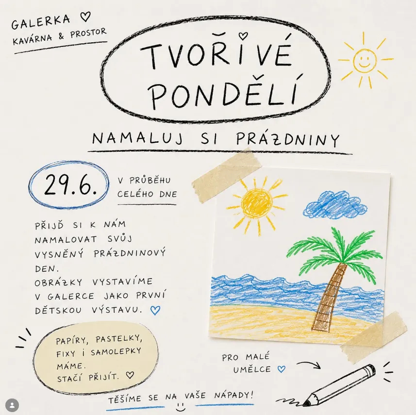 Prázdninové tvoření dětí