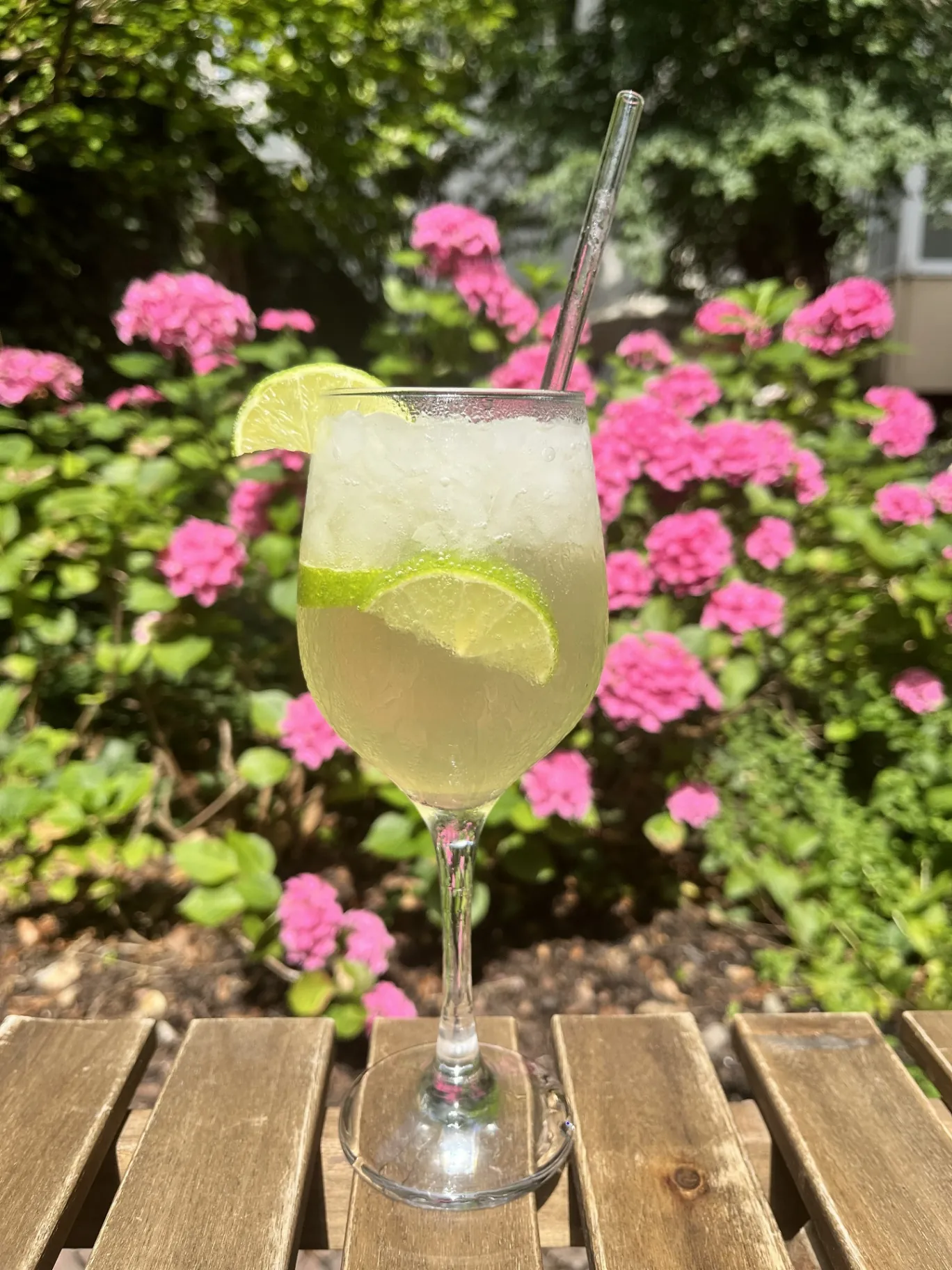 Limetková limonáda s ledem